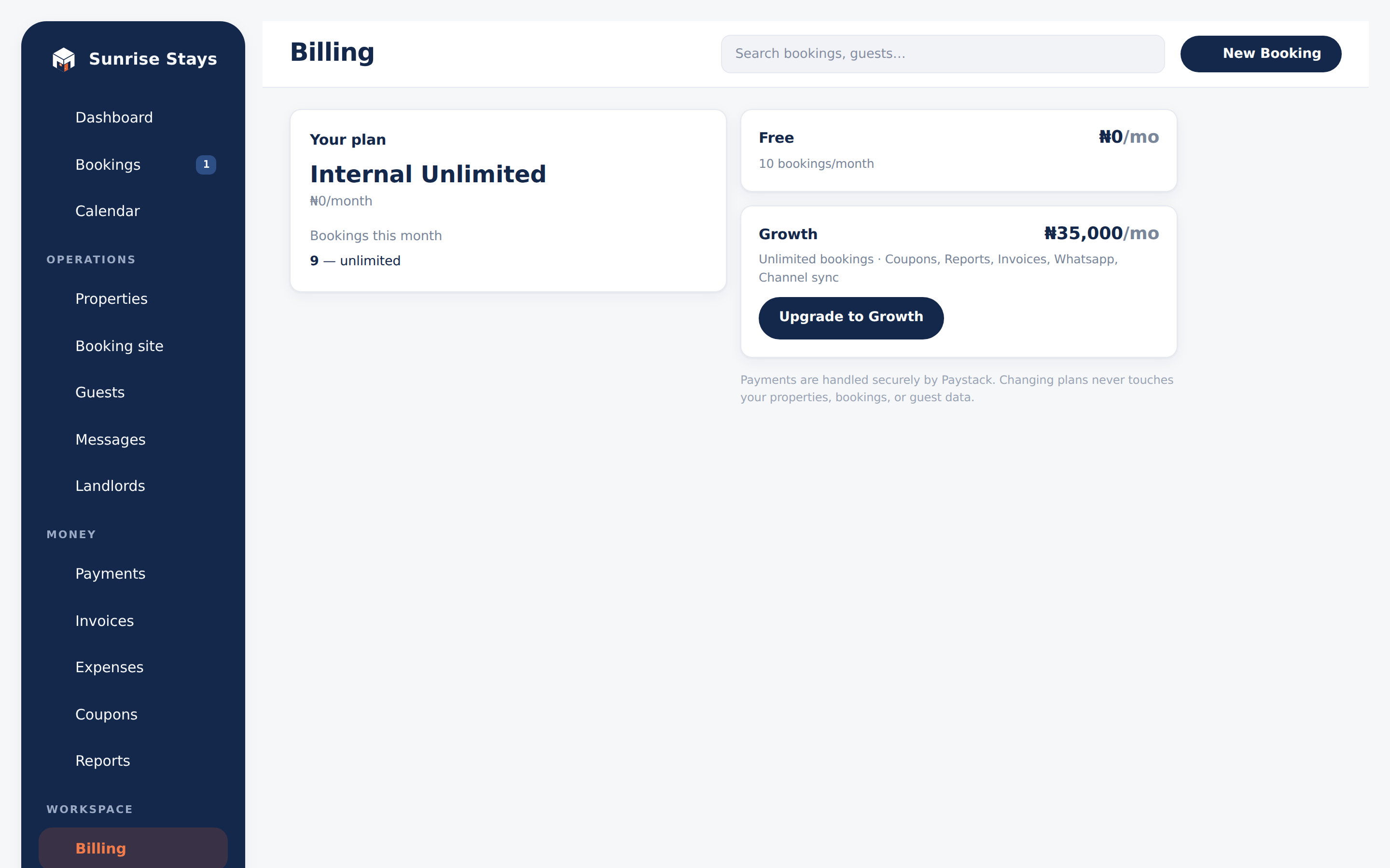 Billing