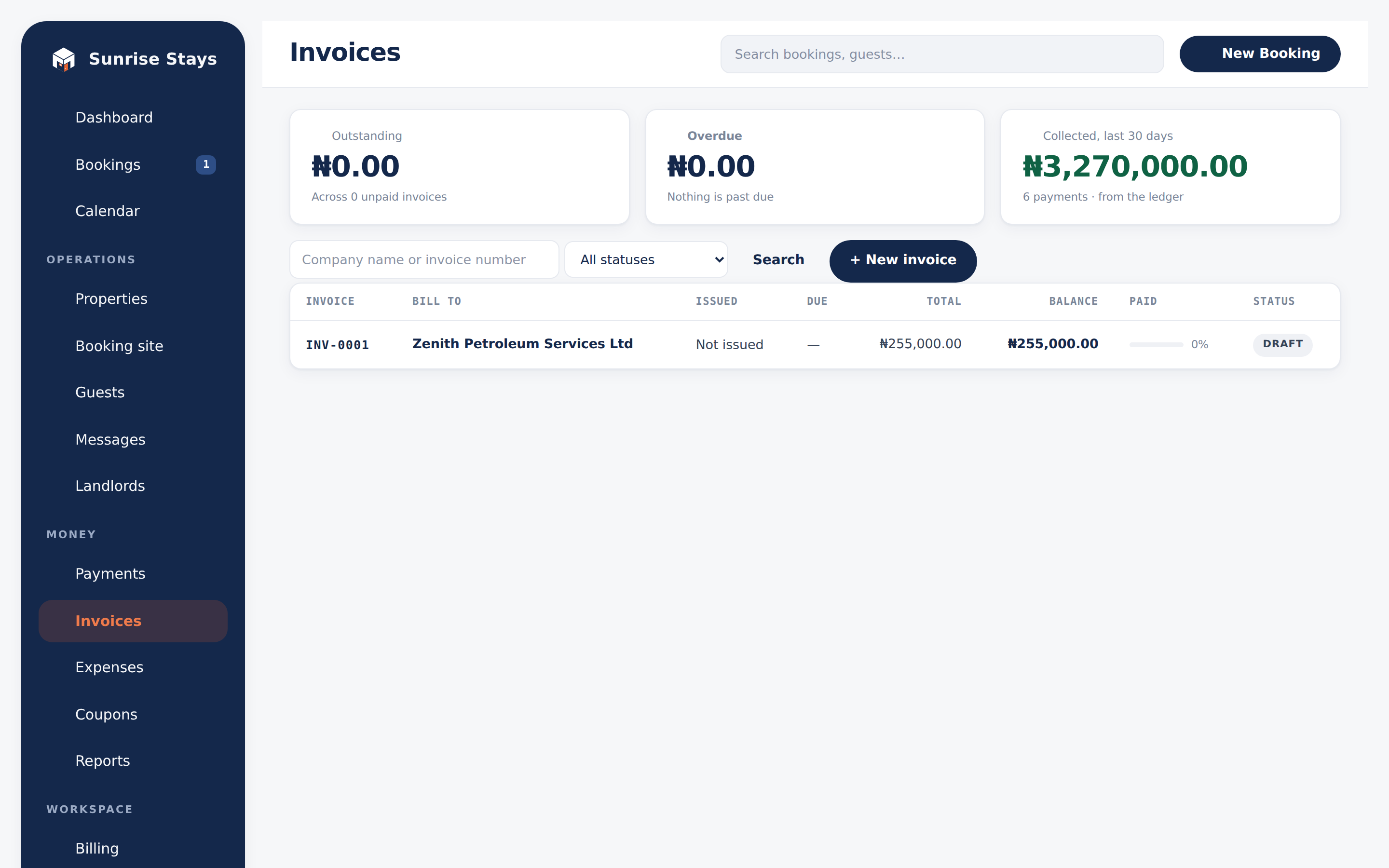 Invoices