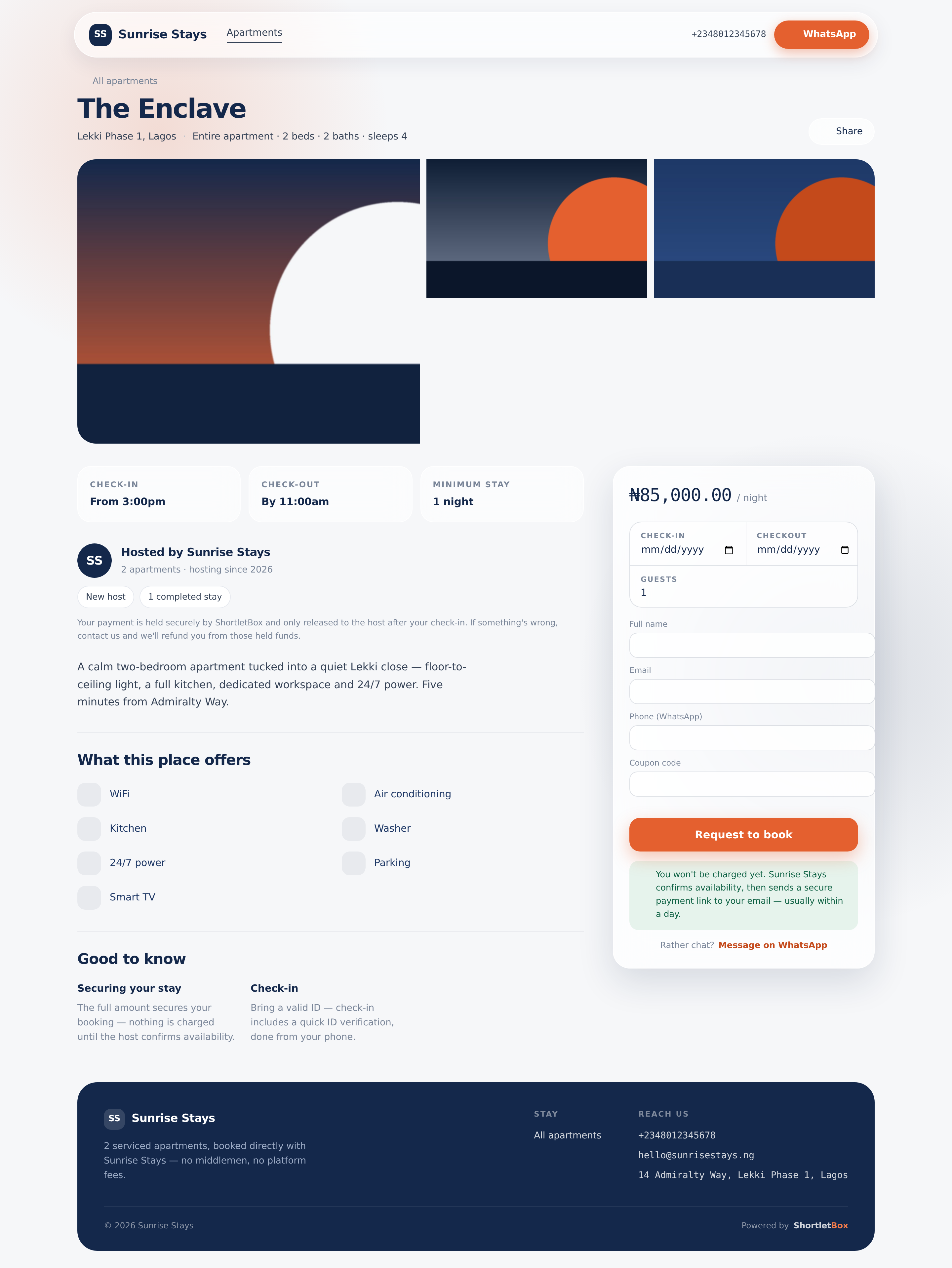 Property page